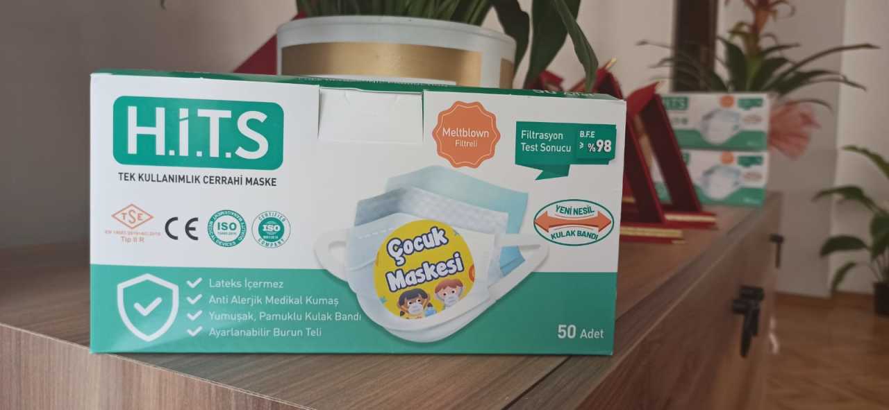Çocuk Maskesi 3 Kutu (150 adet)
