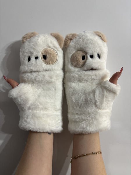 Peluş Ayıcık Eldiven
