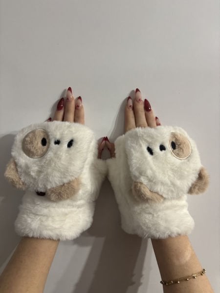 Peluş Ayıcık Eldiven