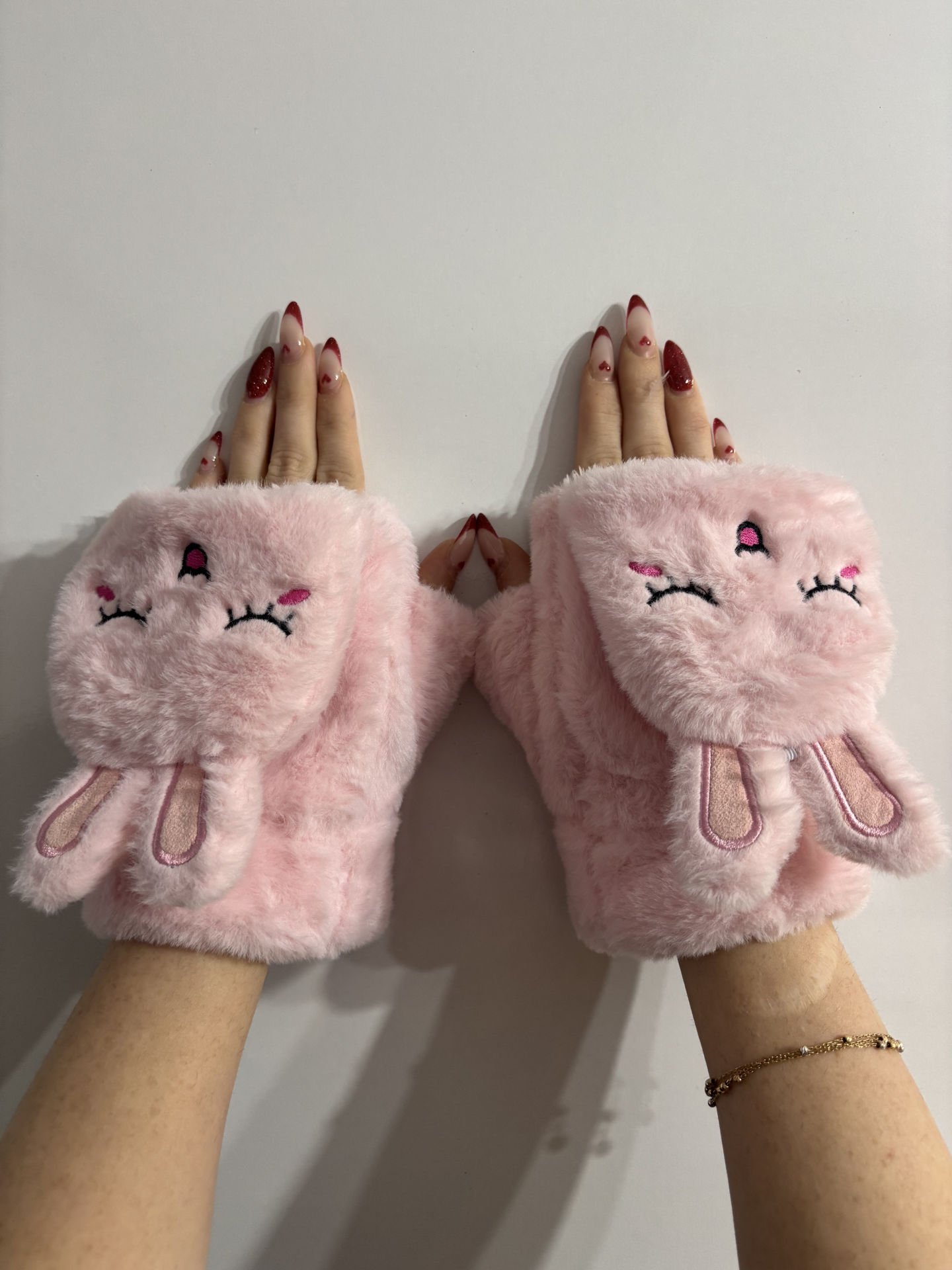 Peluş Tavşan Eldiven