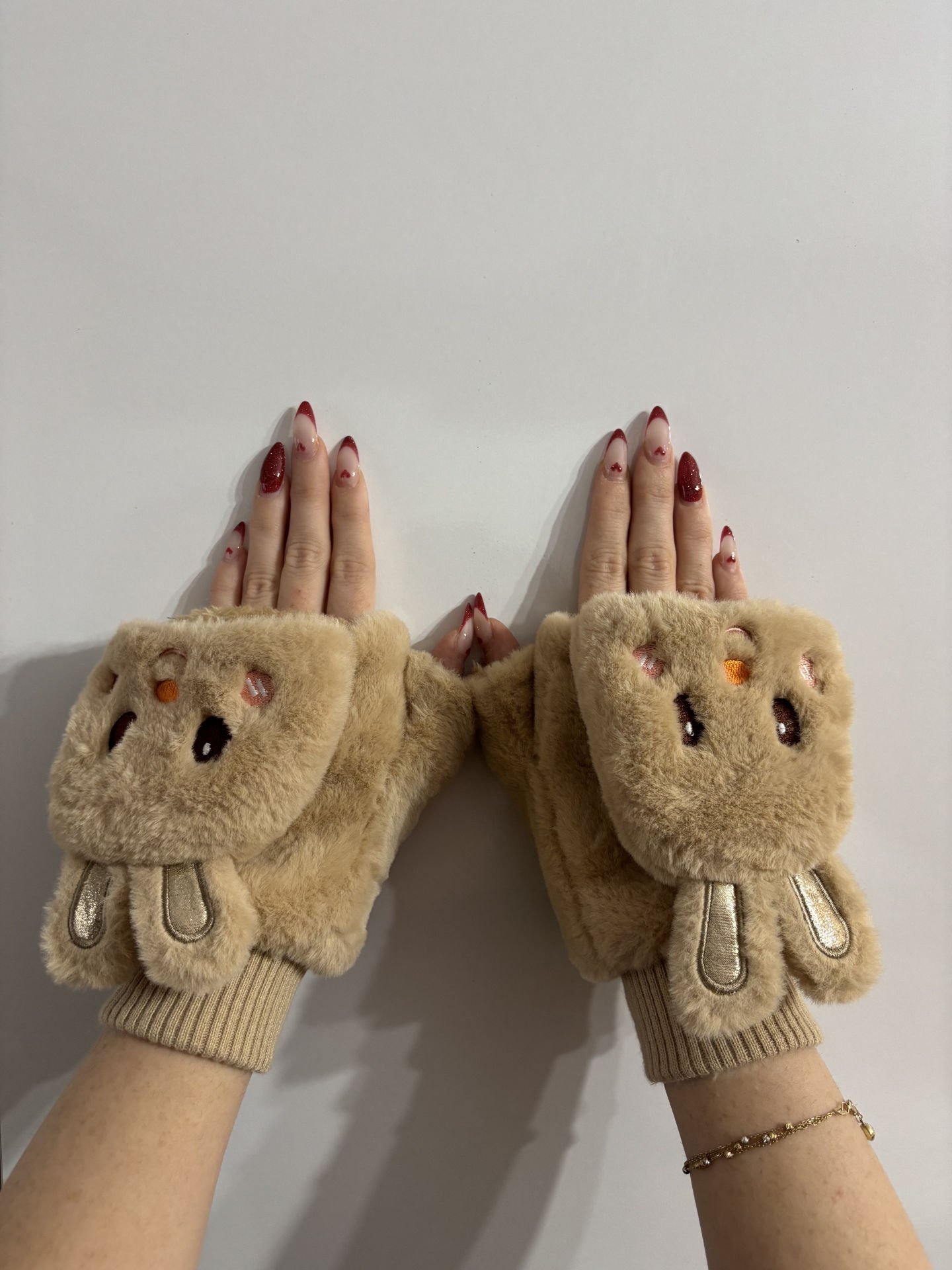 Peluş Tavşan Eldiven