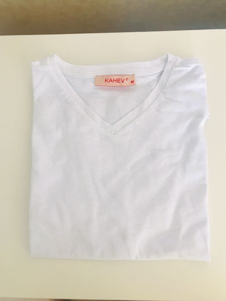 Beyaz Erkek Tişört