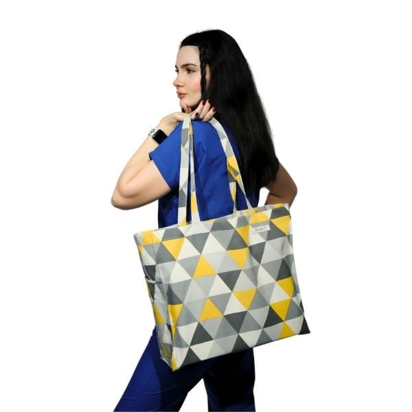 KAHEV Çanta Geometrik Desen