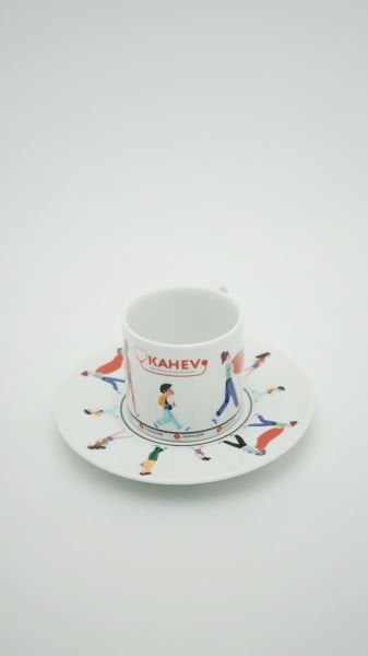 2'li Türk Kahvesi Kahraman Fincan Seti