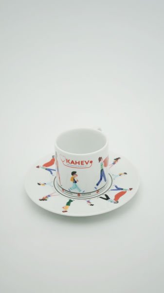 2'li Türk Kahvesi Kahraman Fincan Seti