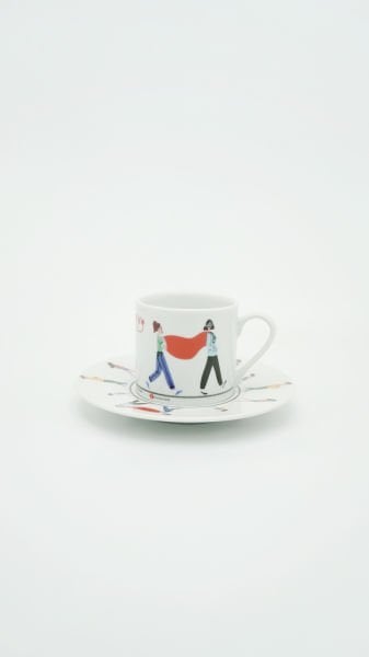 2'li Türk Kahvesi Kahraman Fincan Seti