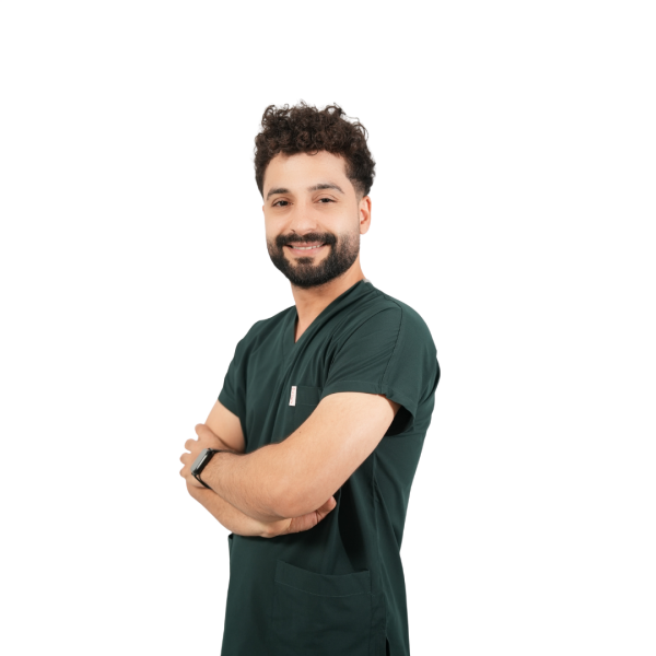 Koyu Yeşil Yarasa Kol Erkek Cerrahi Forma