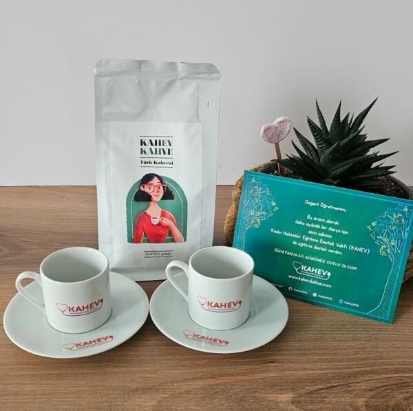 Öğretmenime Türk Kahvesi ve Fincan Seti