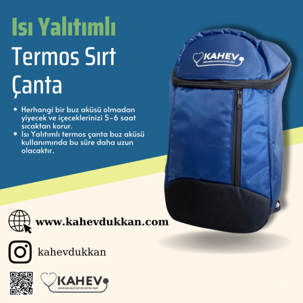 Isı Yalıtımlı Termos Sırt Çantası