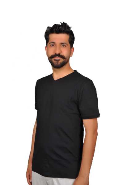 Siyah Erkek Tişört