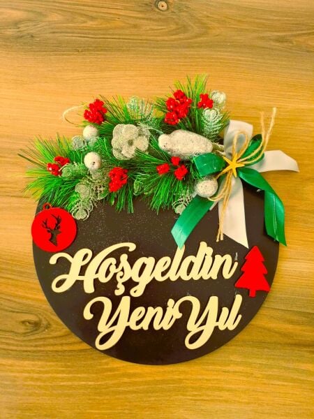 Yeni Yıl Kapı Süsü