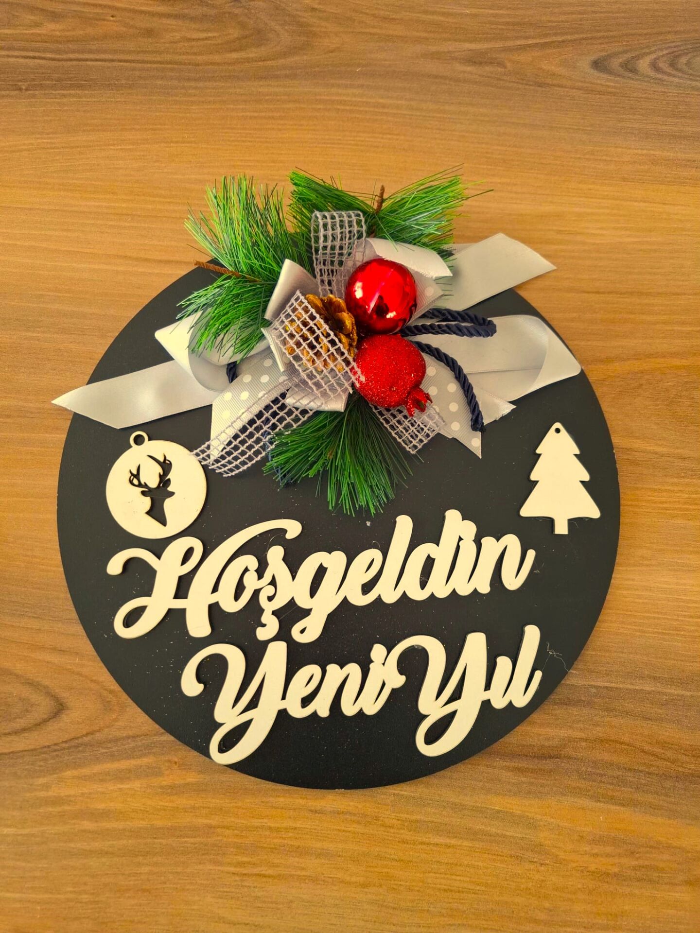 Yeni Yıl Kapı Süsü