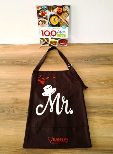 100 Dr. 100 Tarif & Mutfak Önlüğü Mr.
