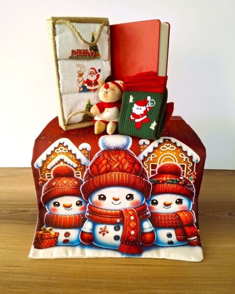 Yılbaşı Temalı Bez Çanta Seti