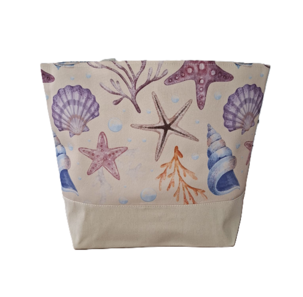 KAHEV Plaj Çantası-Deniz Kabuklu