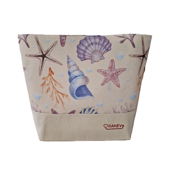 KAHEV Plaj Çantası-Deniz Kabuklu