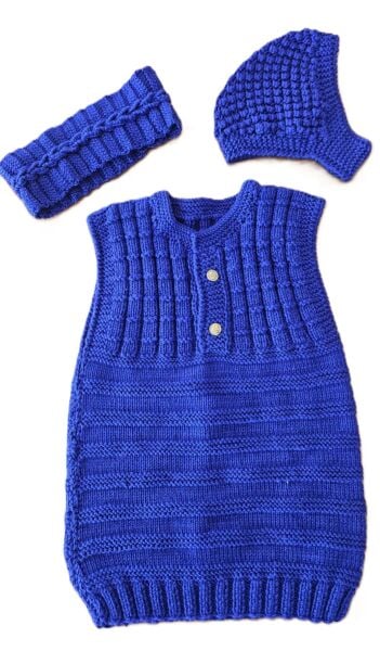 Lacivert Bebek Set