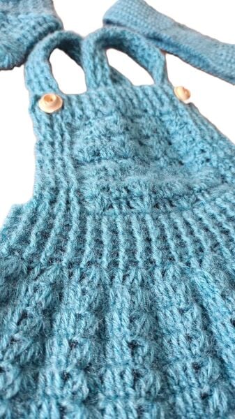 Mavi Bebek Elbise Set