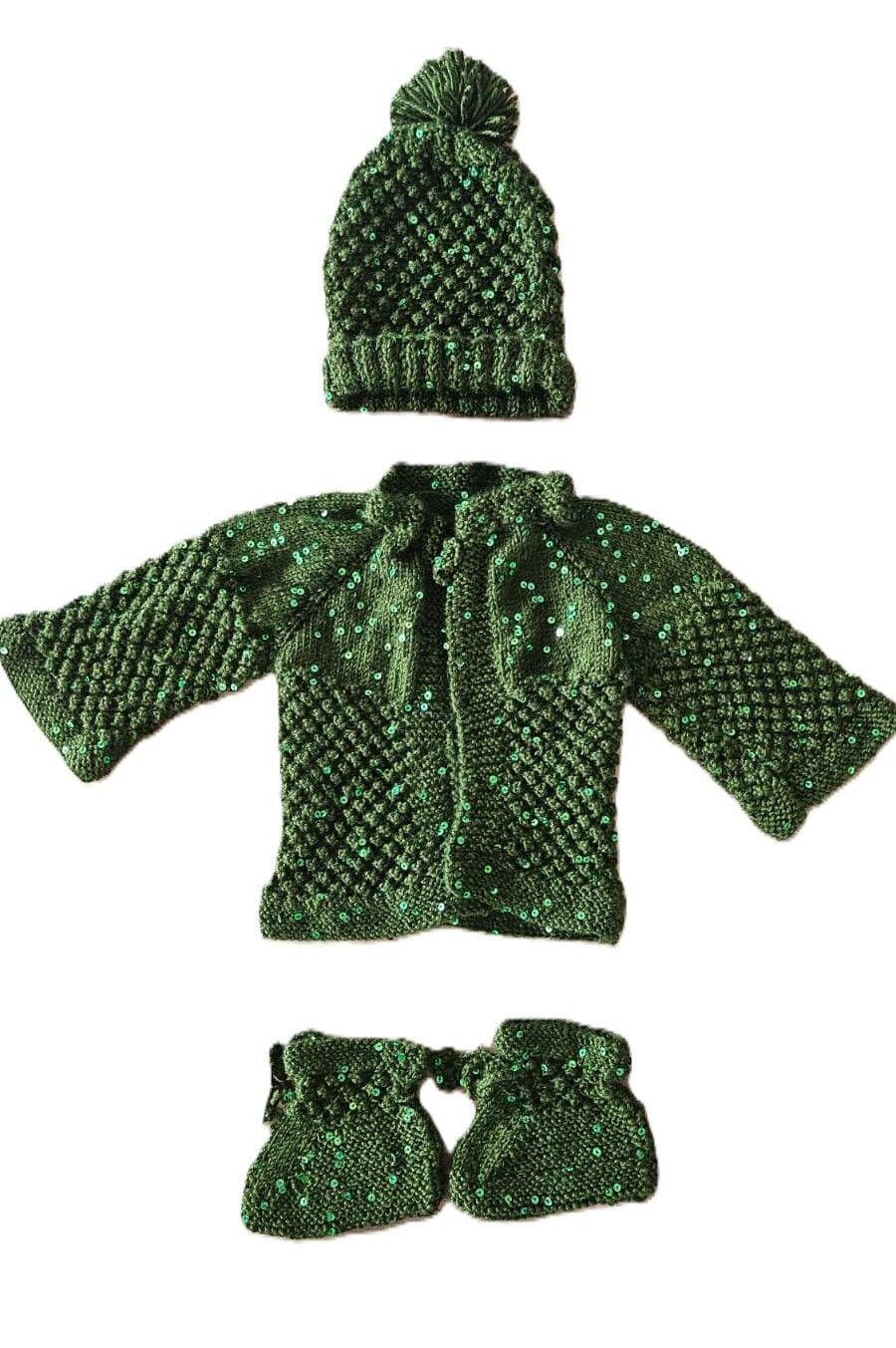 Yeşil Bebek Set