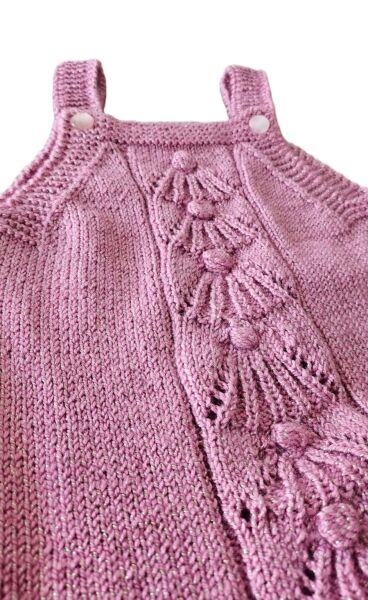 Lila Bebek Elbise Set