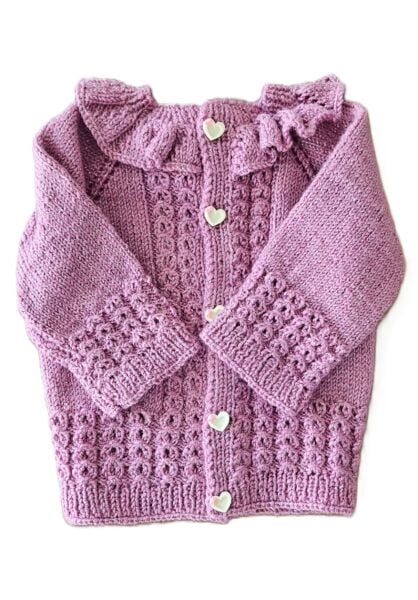 Lila Bebek Elbise Set