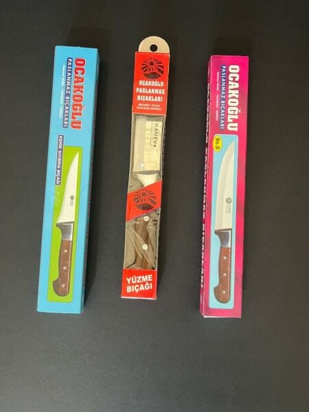 KAHEV Ocakoğlu 3' lü Bıçak Seti