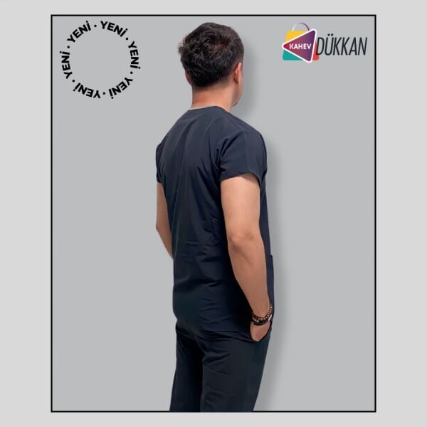 Füme Yarasa Kol Erkek Cerrahi Forma